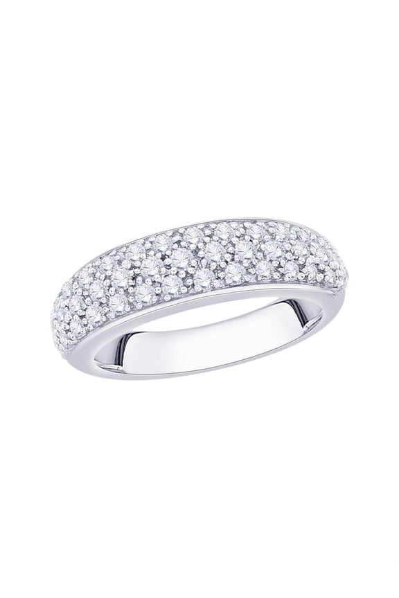 Diamond Wedding Band in 14K Gold (3/4 cttw) (I-Color, SI3/I1-Clarity)