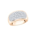 thumbnail image 1 of Diamond Wedding Band in 14K Rose Gold (1 cttw) (I-Color, SI3/I1-Clarity) (Size-7.5), 1 of 2