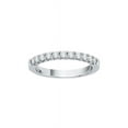 thumbnail image 1 of Diamond Wedding Band in 14K White Gold (1/4 cttw) (I-Color, SI3-I1 Clarity) (Size-9.5), 1 of 2