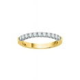 thumbnail image 1 of Diamond Wedding Band in 14K Yellow Gold (1/4 cttw) (I-Color, SI3-I1 Clarity) (Size-5.5), 1 of 2