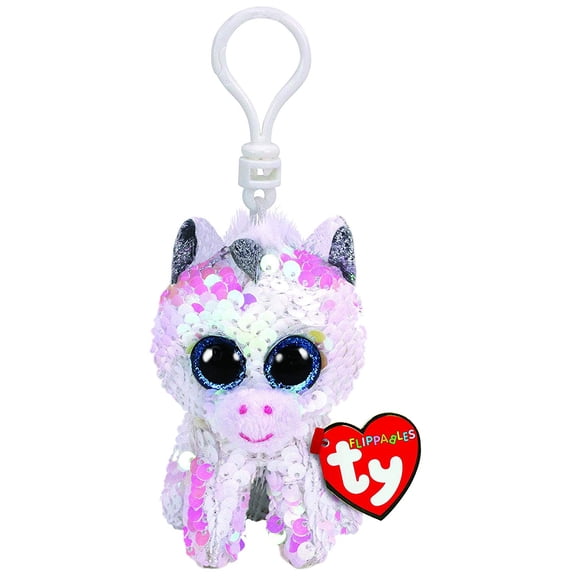 Diamond White Unicorn Flippable Clip