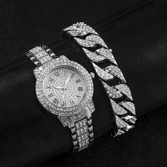 Diamond Women Watches Gold Watch Ladies Wrist Watches Luxury Rhinestone Womens Bracelet Watches Female Relogio Feminino Silver