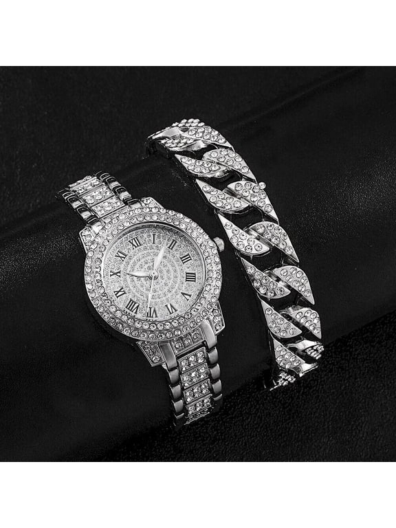 Diamond Women Watches Gold Watch Ladies Wrist Watches Luxury Rhinestone Womens Bracelet Watches Female Relogio Feminino Silver