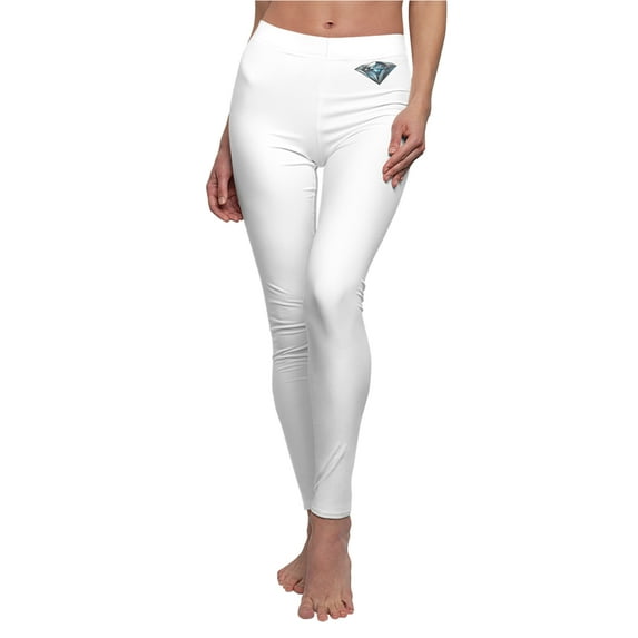 Diamond Women's Cut & Sew Casual Leggings (AOP)
