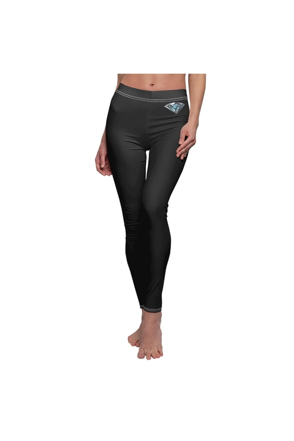 Diamond Women's Cut & Sew Casual Leggings (AOP)