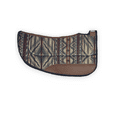 thumbnail image 1 of Diamond Wool Contoured Felt Ranch Western Saddle Pad 30x30 Round 1/2 Thickness, Maize, 1 of 1