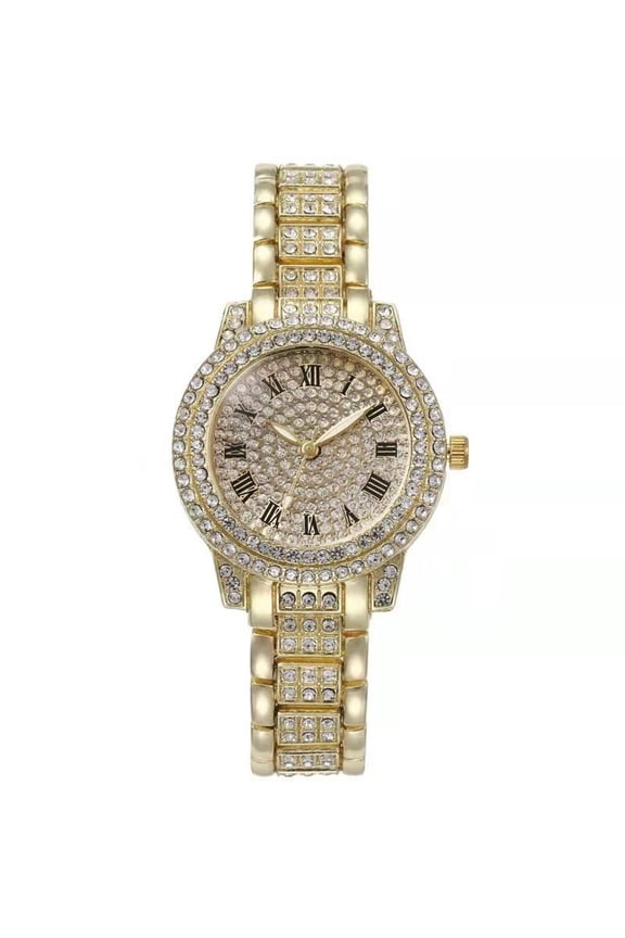 Diamond-encrusted Casual Fashion Women's Watch