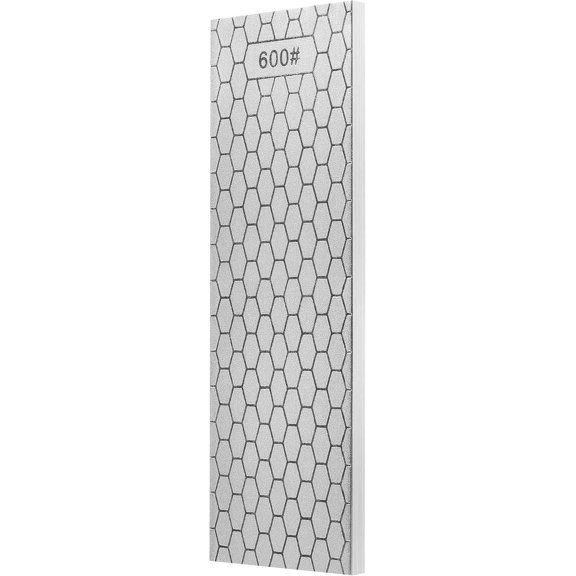 Diamond ening Stone 2 Side Grit 600/1200 Diamond Plate Honing Stone 8-inch Hone ener White