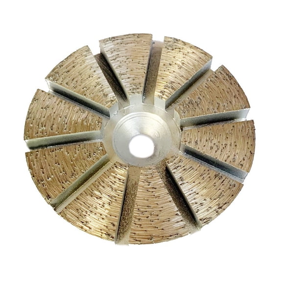 Diamond grinding puck 30 grit 10seg soft bond for concrete prep-STI prep/master