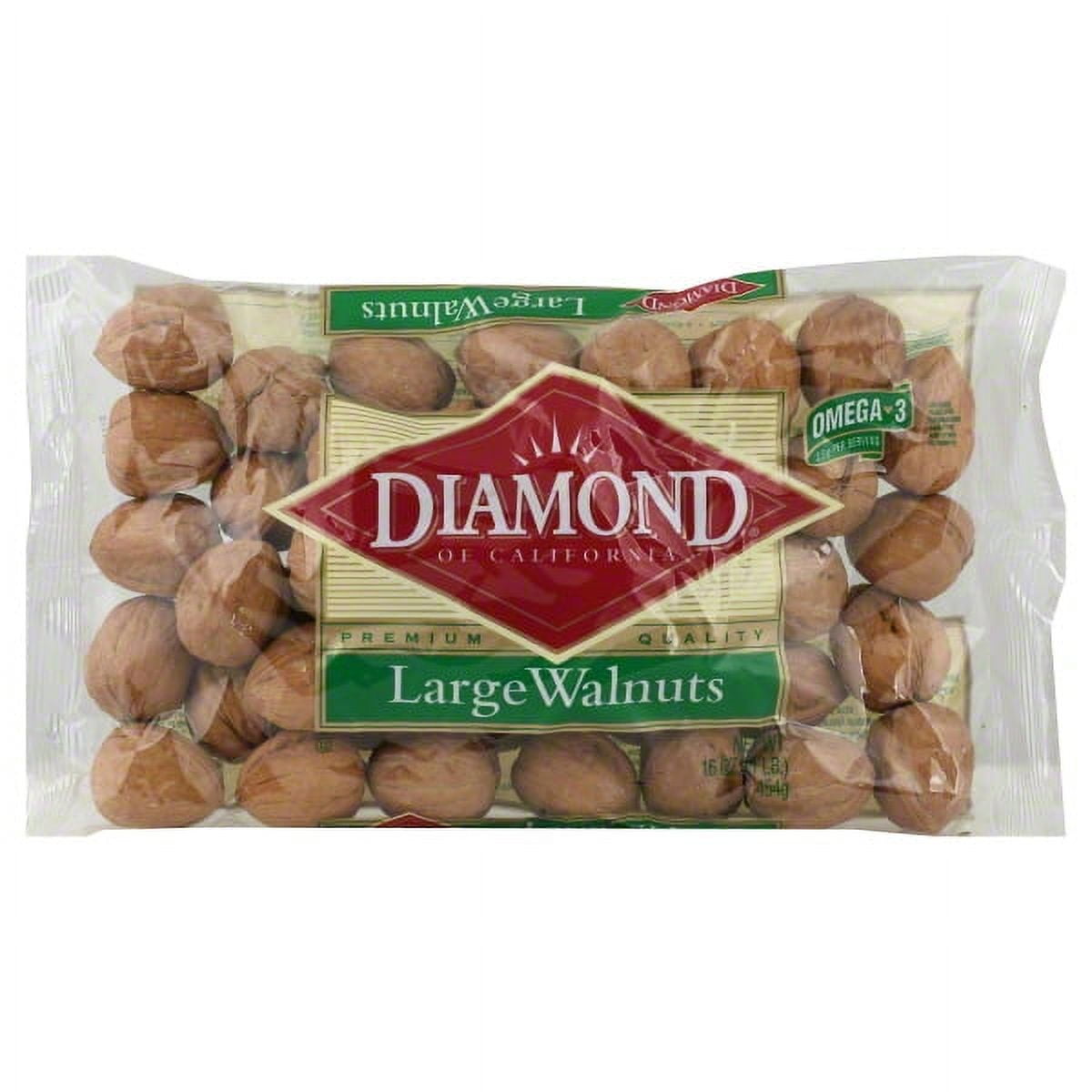 Diamond of California Jumbo Walnuts, 16 Oz.