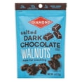 thumbnail image 1 of Diamond of California Salted Dark Chocolate Walnuts, 4 oz, 1 Pack, 1 of 9