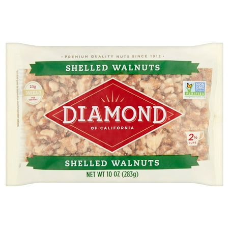 Diamond of California Shelled Walnuts, 10 oz
