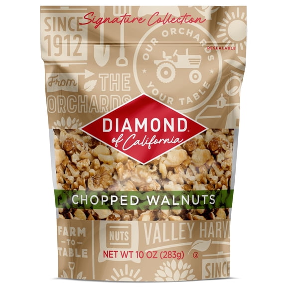 Diamond of California Signature Collection Chopped Walnuts, 10 oz.