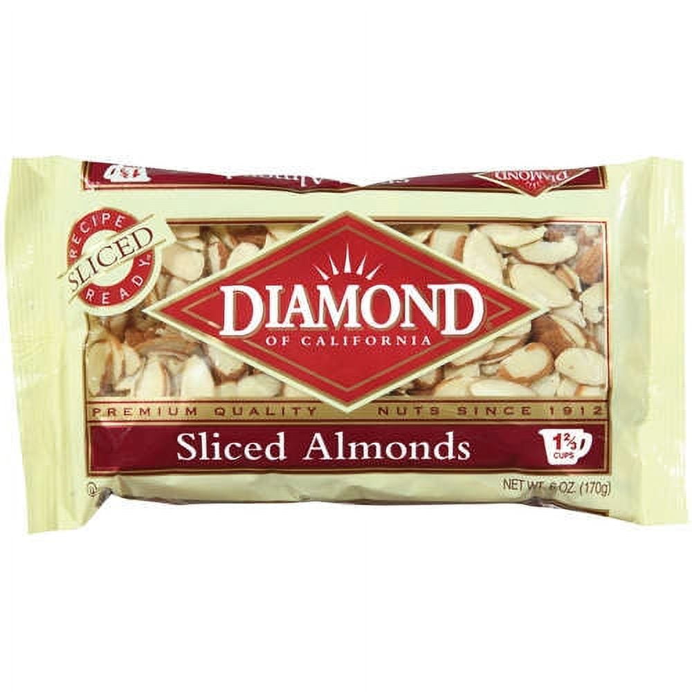 Diamond of California Sliced Almonds, 6 oz