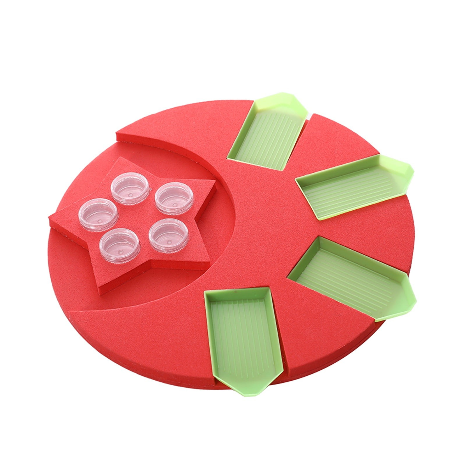 Kiplyki Wholesale Diamond Painting Accessories Tray Organizer Multi-Boat  Holder for Jar Container 