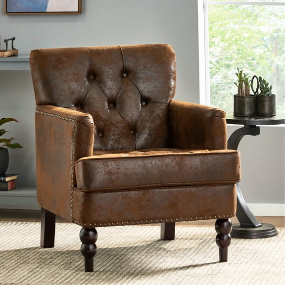 Diamond stitch pattern, turned legs - A stylish addition to any room, offers durability