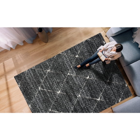 Diamond trellis pattern, easy maintenance - Perfect for room decor, Oeko-Tex quality