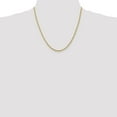 thumbnail image 1 of Diamond2Deal 14K Yellow Gold 2.8mm Spiga Chain Necklace for Women 20", 1 of 6