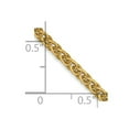 thumbnail image 1 of Diamond2Deal 14K Yellow Gold 2.8mm Spiga Chain Necklace for Women 26", 1 of 6