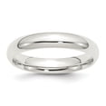 thumbnail image 1 of Diamond2Deal 925 Sterling Silver 4mm Comfort Fit Band Ring for Women Size 8, 1 of 1