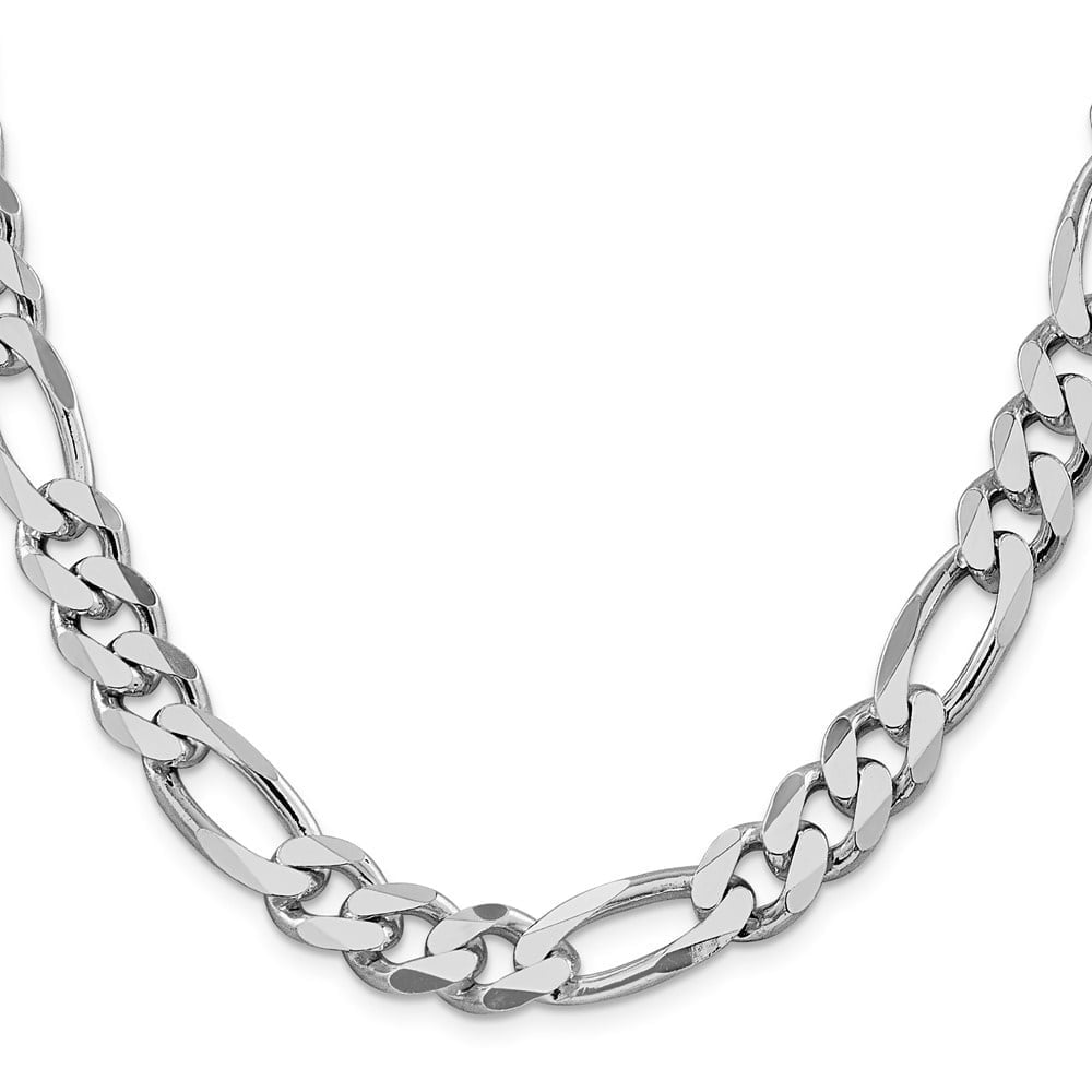Rhodium Plated Fancy Chain For Men