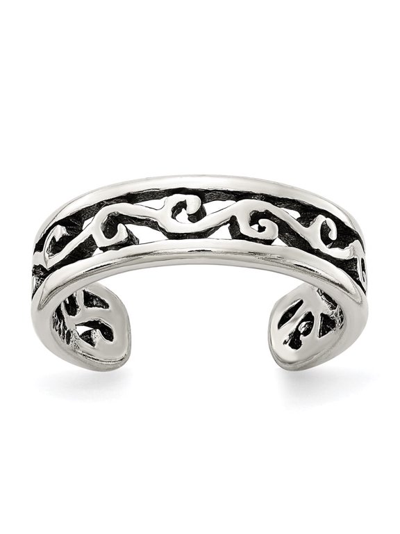 925 Sterling Silver Toe Ring for Women