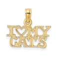 thumbnail image 1 of Diamond2Deal 14K Yellow Gold Charm Pendant for Women (L-12.1 mm,W-16 mm), 1 of 4