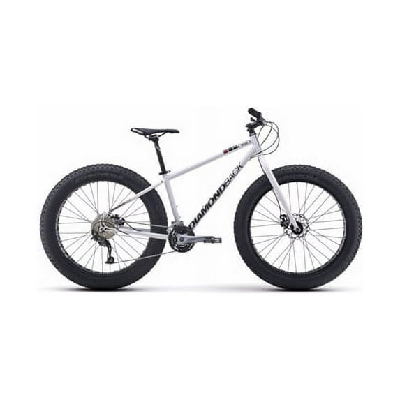 DiamondBack El Oso De Acero Fat Tire Mountain Bike White M 18"