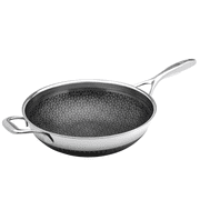 DiamondClad 12-Inch Hybrid Nonstick Wok Fry Pan