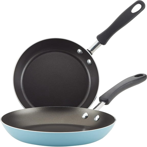 DiamondMax Nonstick Frying Pans Set, Dishwasher Safe, 8.25 Inch and 10 Inch,