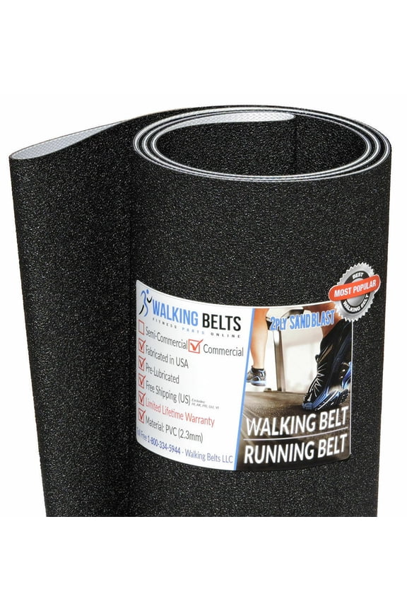 Diamondback 600Tm Treadmill Walking Belt 2ply Sand Blast + Free 1oz Lube