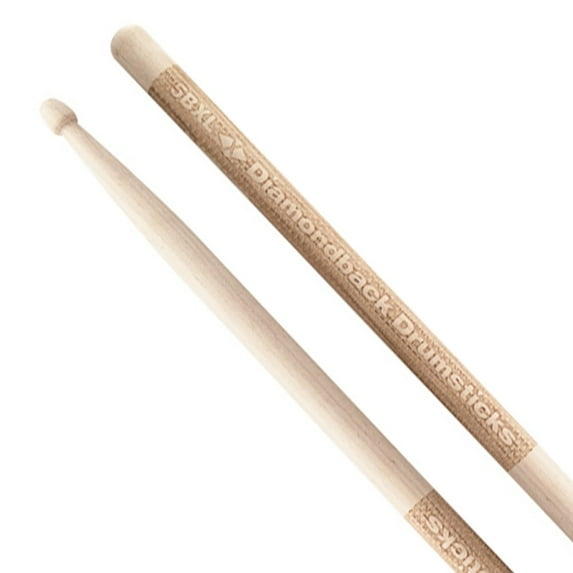 Diamondback Drumsticks Hickory Laser Engraved Drumsticks (5BX)