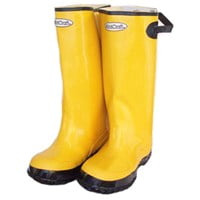 Diamondback RB001-11-C Adjustable Cuff Waterproof Over Shoe Boot, 11 in, Unisex, Yellow