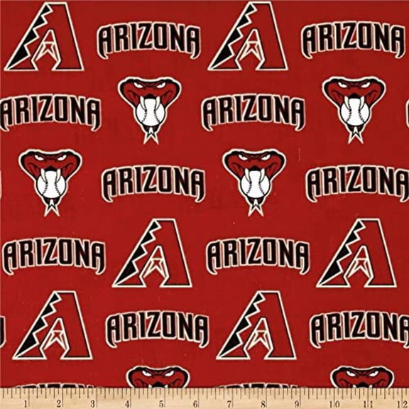 Diamondbacks Cotton Fabric