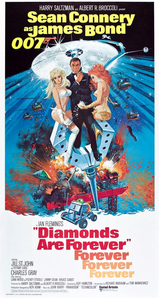 Diamonds Are Forever Canvas Art - (24 x 36)