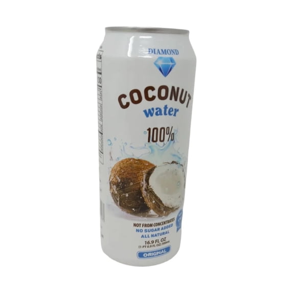 Diamonds Coconut Water 16.9 FL OZ 100% Pure No Added Sugar for Natural Hydration