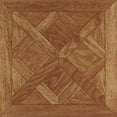 thumbnail image 1 of Diamonds Dark Oak Vinyl Floor Tiles Self Stick Peek Flooring  12'' x 12'' 1-Pack (20 Pieces), 1 of 1