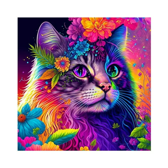 Diamonds Paintings Kit 5D Color Animal DIY Diamonds Art Kit for Beginners R