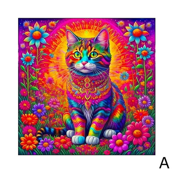 Diamonds Paintings Kit 5D Color Animal DIY Diamonds Art Kit for Beginners R