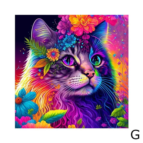 Diamonds Paintings Kit 5D Color Animal DIY Diamonds Art Kit for Beginners R