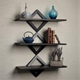 thumbnail image 1 of Diamonds Three Level Shelving System - Black, 1 of 1