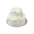thumbnail image 1 of Diamonds and Roses 2 Tier Cake, 1 of 1