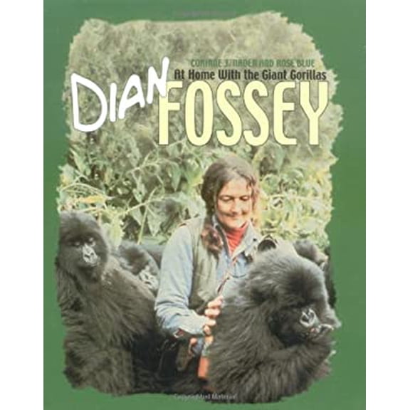 Pre-Owned Dian Fossey: At Home With the Giant Gorillas (Gateway Greens Biography) (Unknown) 0761325697 9780761325697