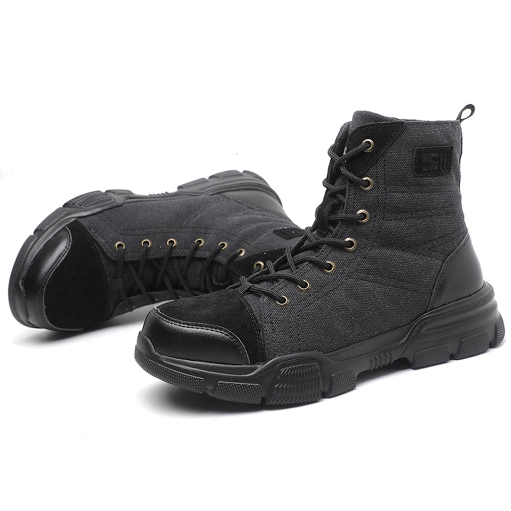 Steel toe canvas shoes sale