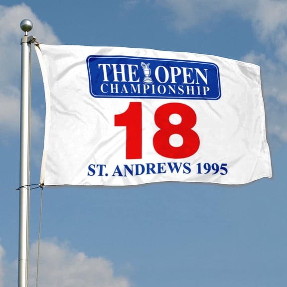DianYu British Open St Saint Andrews The Open 1995 Golf Club Golf Flag Banner Outdoor Indoor Decoration Flag Double Stitched Polyester with Brass Grommets 3x5Feet