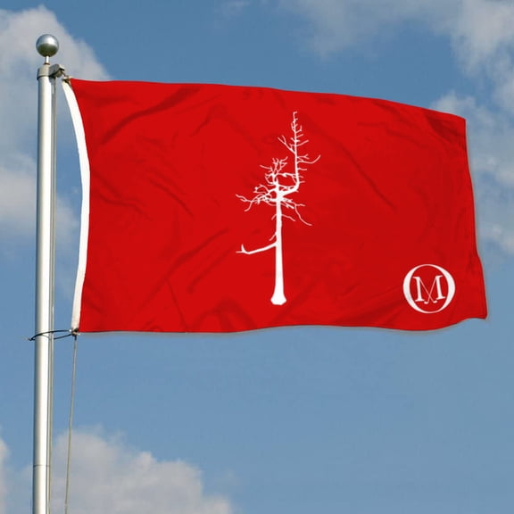 DianYu Old Macdonald Bandon Dunes Golf Club Golf Flag Banner Outdoor Indoor Decoration Flag Double Stitched Polyester with Brass Grommets 3x5Feet
