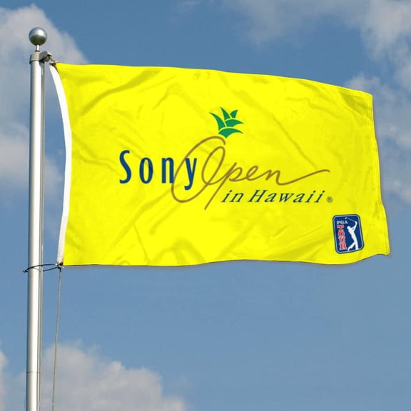 DianYu Open In Hawaii Golf Club Golf Flag Banner Outdoor Indoor Decoration Flag Double Stitched Polyester with Brass Grommets 3x5Feet