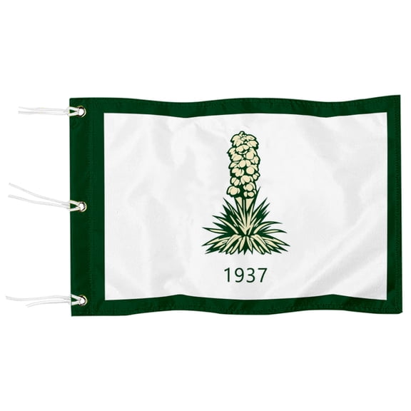 DianYu Prairie Dunes Country Club 1937 Golf Pin Flag Practic Putting Green Golf Flag For Backyard Miniature Pin Flag with Three Brass Grommets 20x13Inch