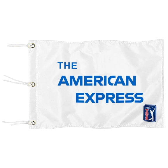 DianYu The American Express Golf Pin Flag Practic Putting Green Golf Flag For Backyard Garden Miniature Pin Flag with Three Brass Grommets 12x18Inch
