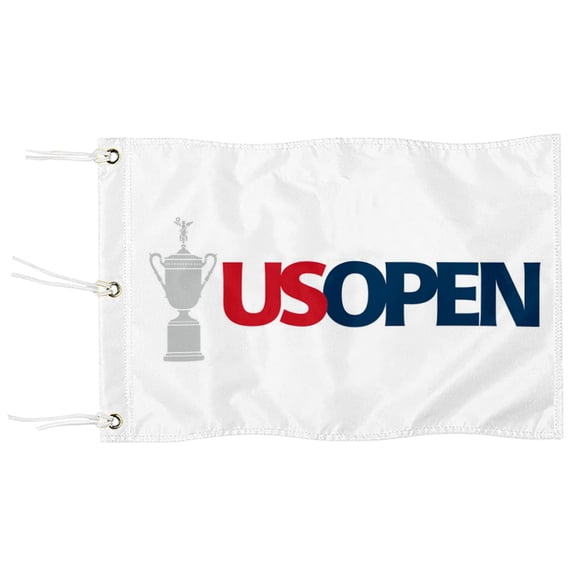 DianYu US Open Golf Pin Flag Practic Putting Green Golf Flag For Backyard Miniature Pin Flag with Three Brass Grommets 20x13Inch